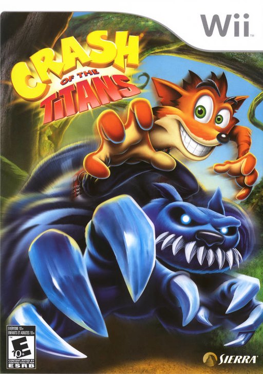 Crash of the Titans box art
