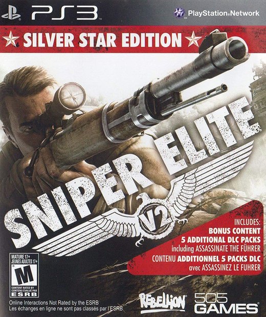 Sniper Elite V2: Silver Star Edition box art