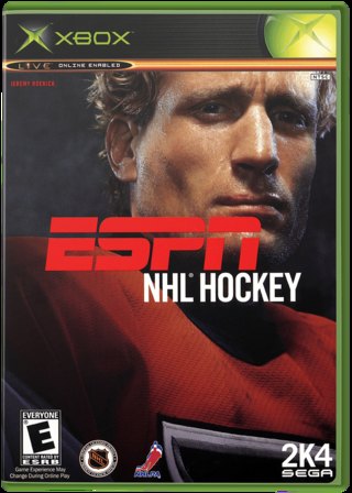 ESPN NHL Hockey box art