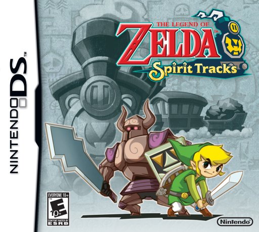The Legend of Zelda: Spirit Tracks box art