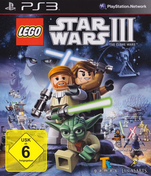 LEGO Star Wars III: The Clone Wars box art