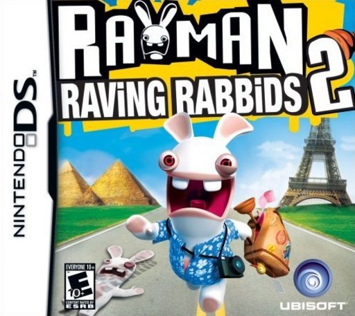 Rayman: Raving Rabbids 2 box art