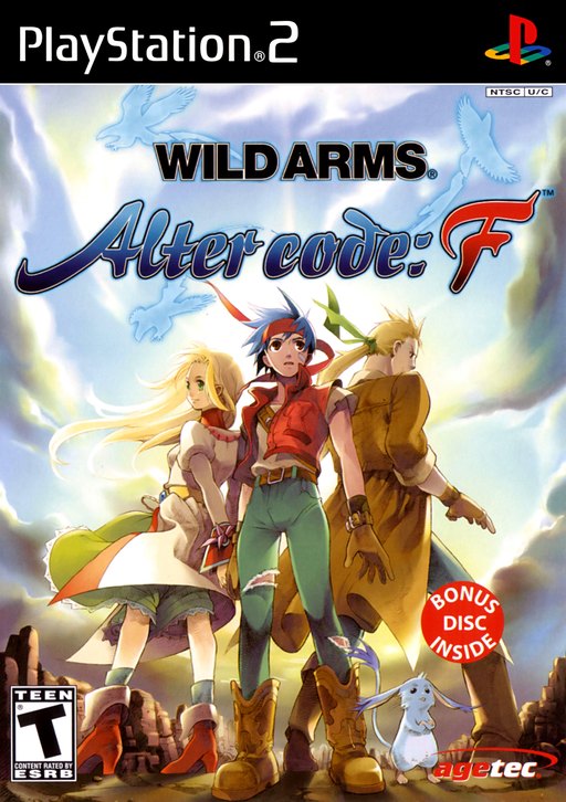 Wild Arms: Alter Code: F box art
