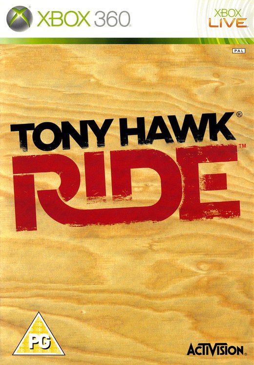 Tony Hawk RIDE box art