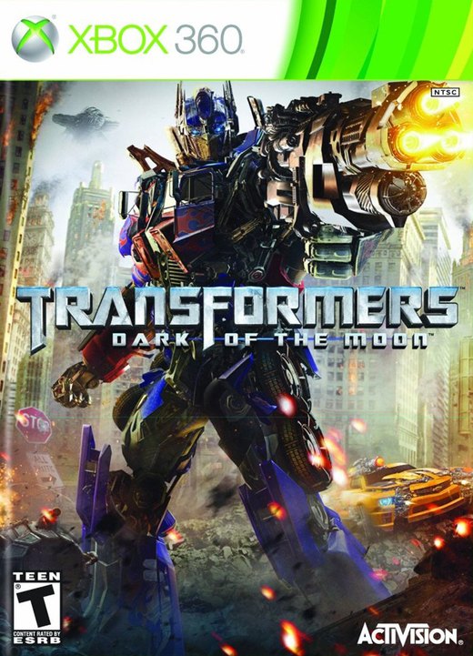 Transformers: Dark of the Moon box art