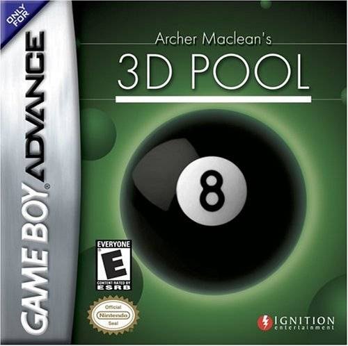 Archer Maclean's 3D Pool box art