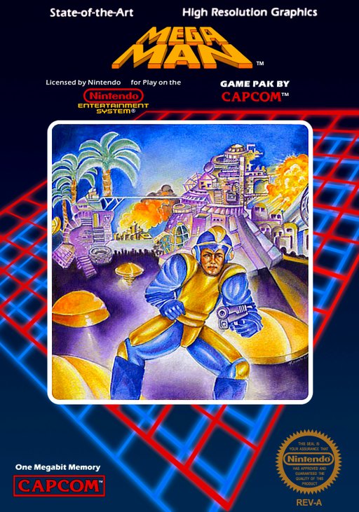 Mega Man box art