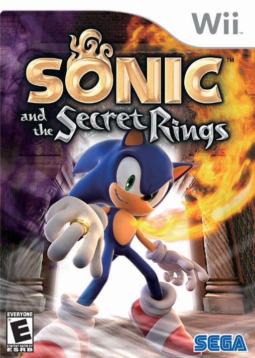 Sonic and the Secret Rings box art