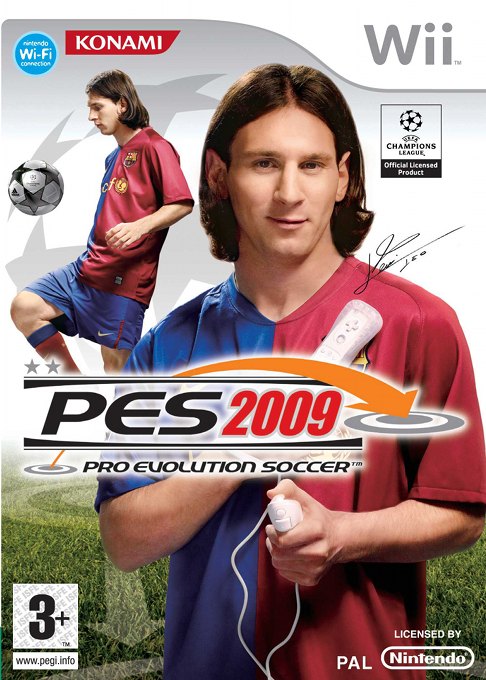 PES 2009: Pro Evolution Soccer box art