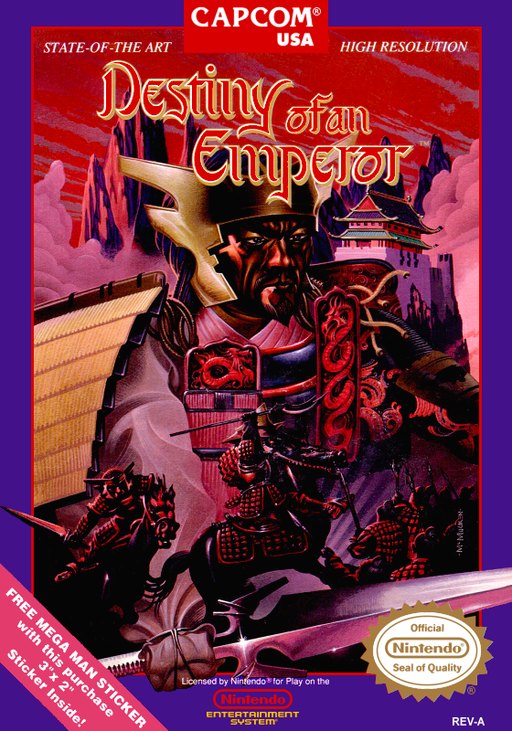 Destiny of an Emperor box art