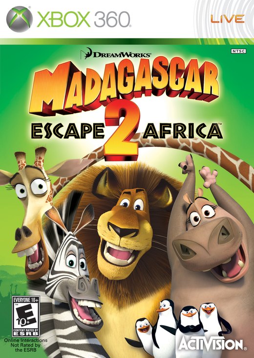 Madagascar: Escape 2 Africa box art