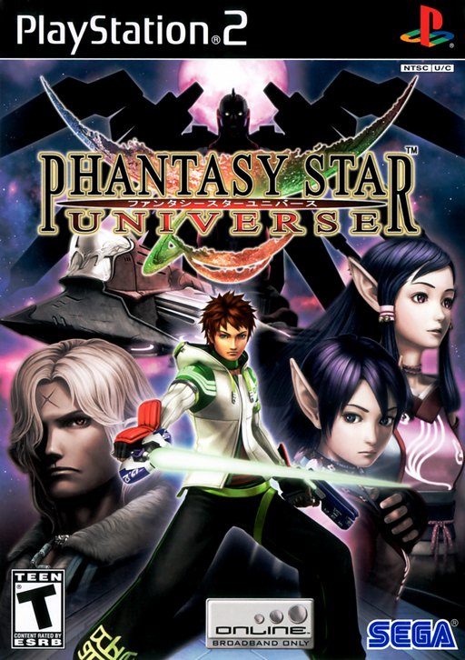 Phantasy Star Universe box art