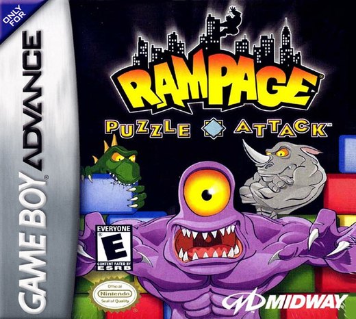 Rampage Puzzle Attack box art