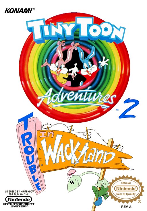 Tiny Toon Adventures 2: Trouble in Wackyland box art