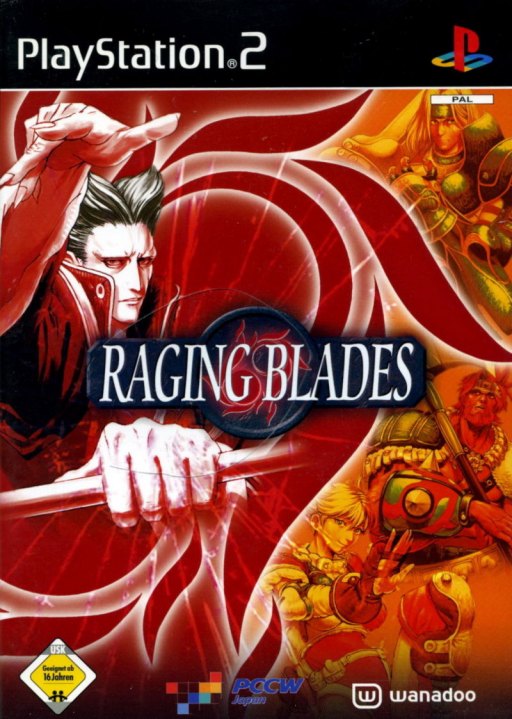 Raging Blades box art