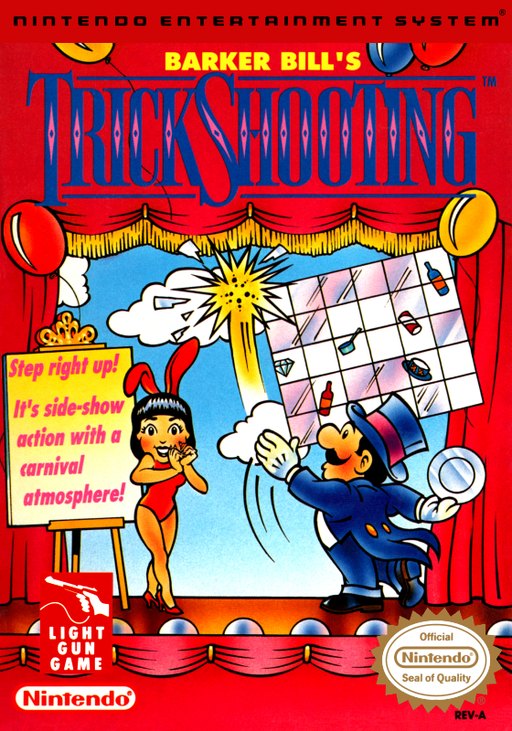 Barker Bill's Trick Shooting box art
