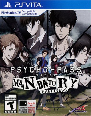 Psycho-Pass: Mandatory Happiness box art
