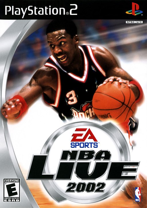 NBA Live 2002 box art