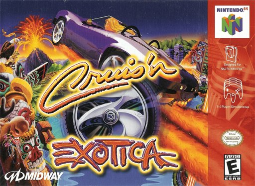 Cruis'n Exotica box art