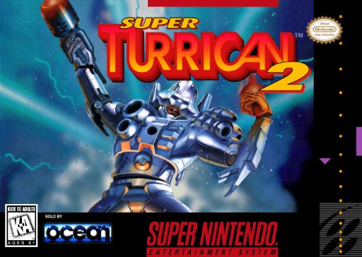 Super Turrican 2 box art
