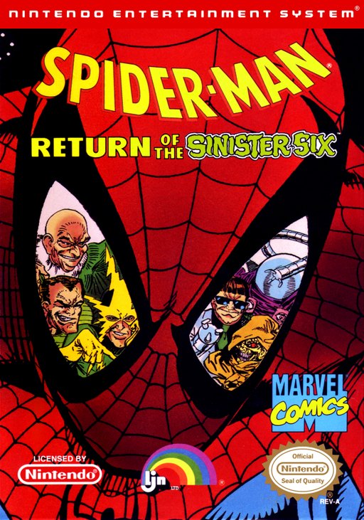 Spider-Man: Return of the Sinister Six box art
