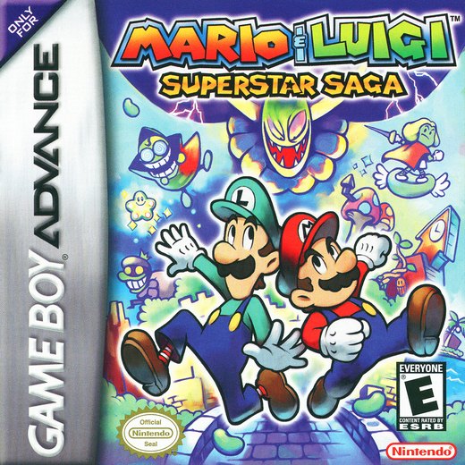 Mario & Luigi: Superstar Saga box art
