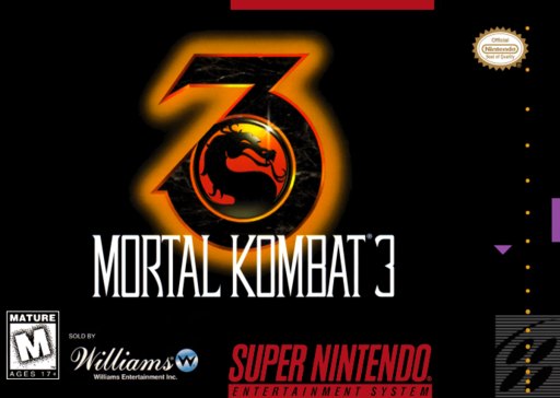 Mortal Kombat 3 box art