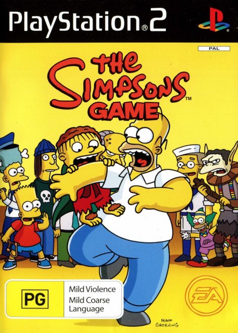 Simpsons, Die: Das Spiel box art