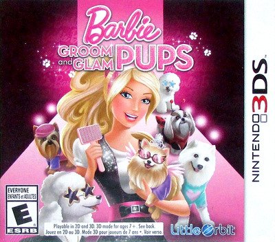 Barbie: Groom and Glam Pups box art