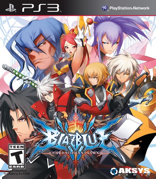 BlazBlue: Chrono Phantasma box art