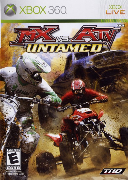 MX vs. ATV: Untamed box art