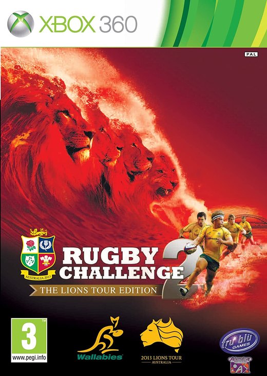 Rugby Challenge 2 box art