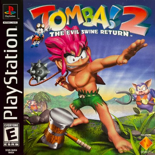 Tomba! 2: The Evil Swine Return box art