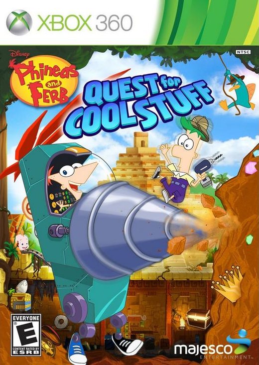 Phineas and Ferb: Quest for Cool Stuff box art