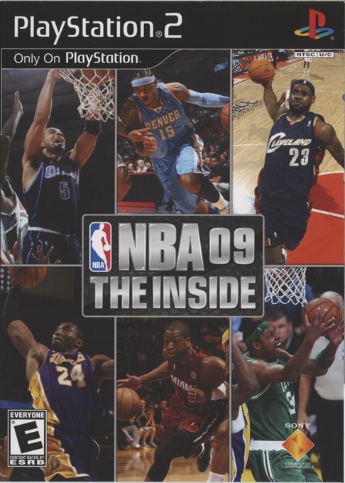 NBA 09: The Inside box art