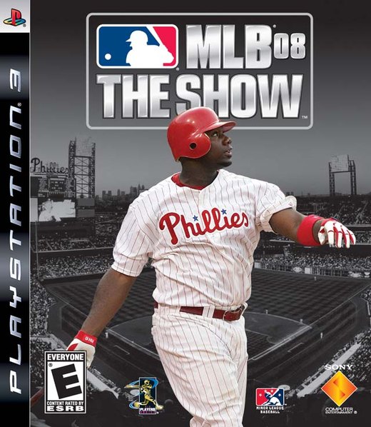 MLB 08: The Show box art