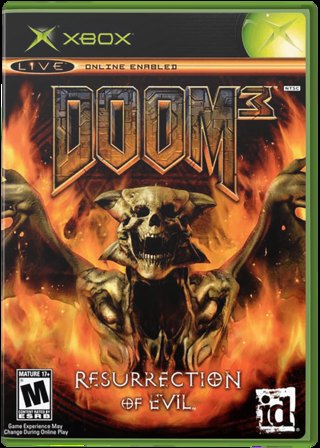 Doom 3: Resurrection of Evil box art