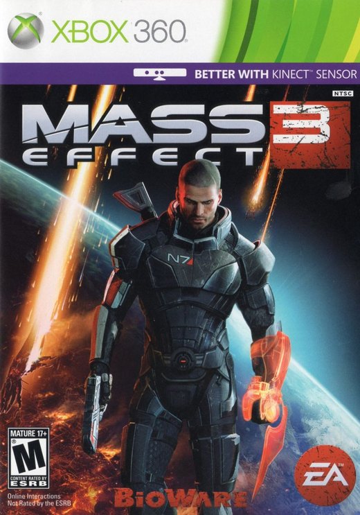 Mass Effect 3 box art