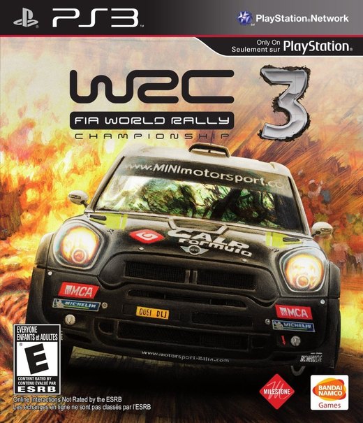 WRC 3: FIA World Rally Championship box art