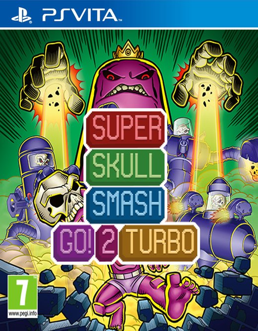 Super Skull Smash Go! 2 Turbo box art
