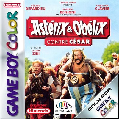 Asterix _ Obelix Contre Cesar box art