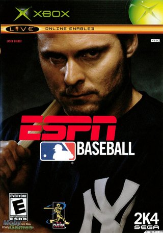ESPN Major League Baseball 2K4 box art