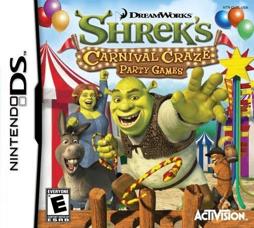 Shrek's Carnival Craze: Party Games box art