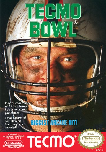 Tecmo Bowl box art