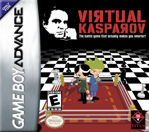 Virtual Kasparov box art