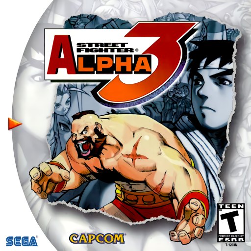 Street Fighter Alpha 3 box art