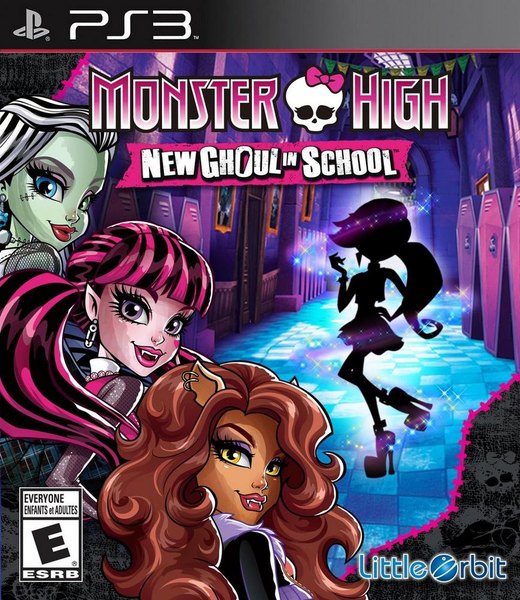 Monster High: New Ghoul in School box art