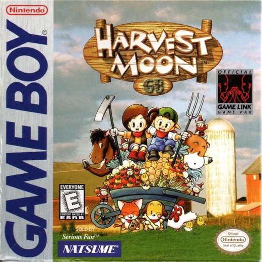 Harvest Moon GB box art
