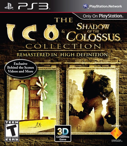 The ICO & Shadow of the Colossus Collection box art