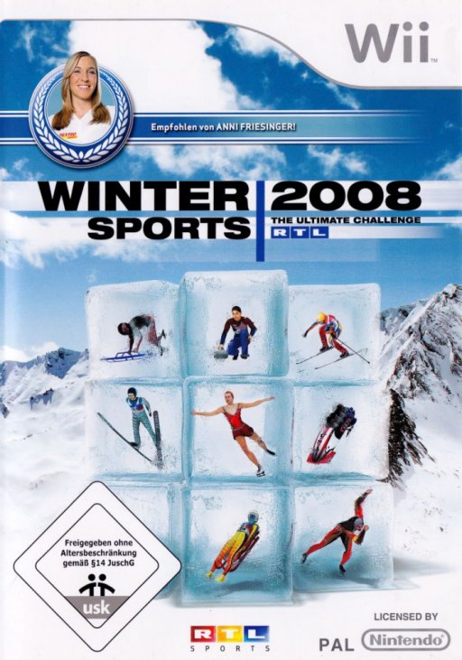 RTL Winter Sports 2008: The Ultimate Challenge box art